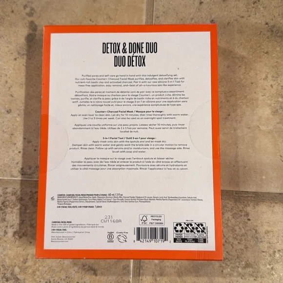 Beautycounter Detox and Done Duo Set NIB - Picture 2 of 3